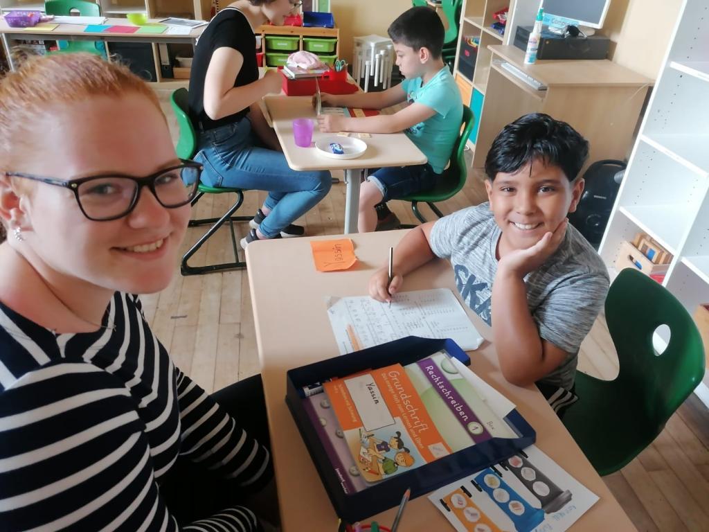 Les jeunes de Berlin n'oublient pas les plus petits: la Summer School pour dépasser les inégalités